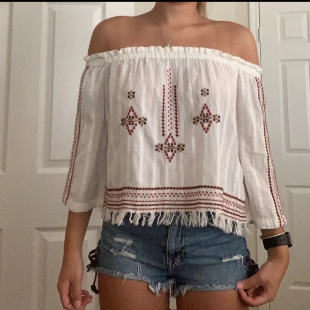 Off shoulder top